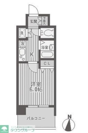 レジディア両国の物件間取画像